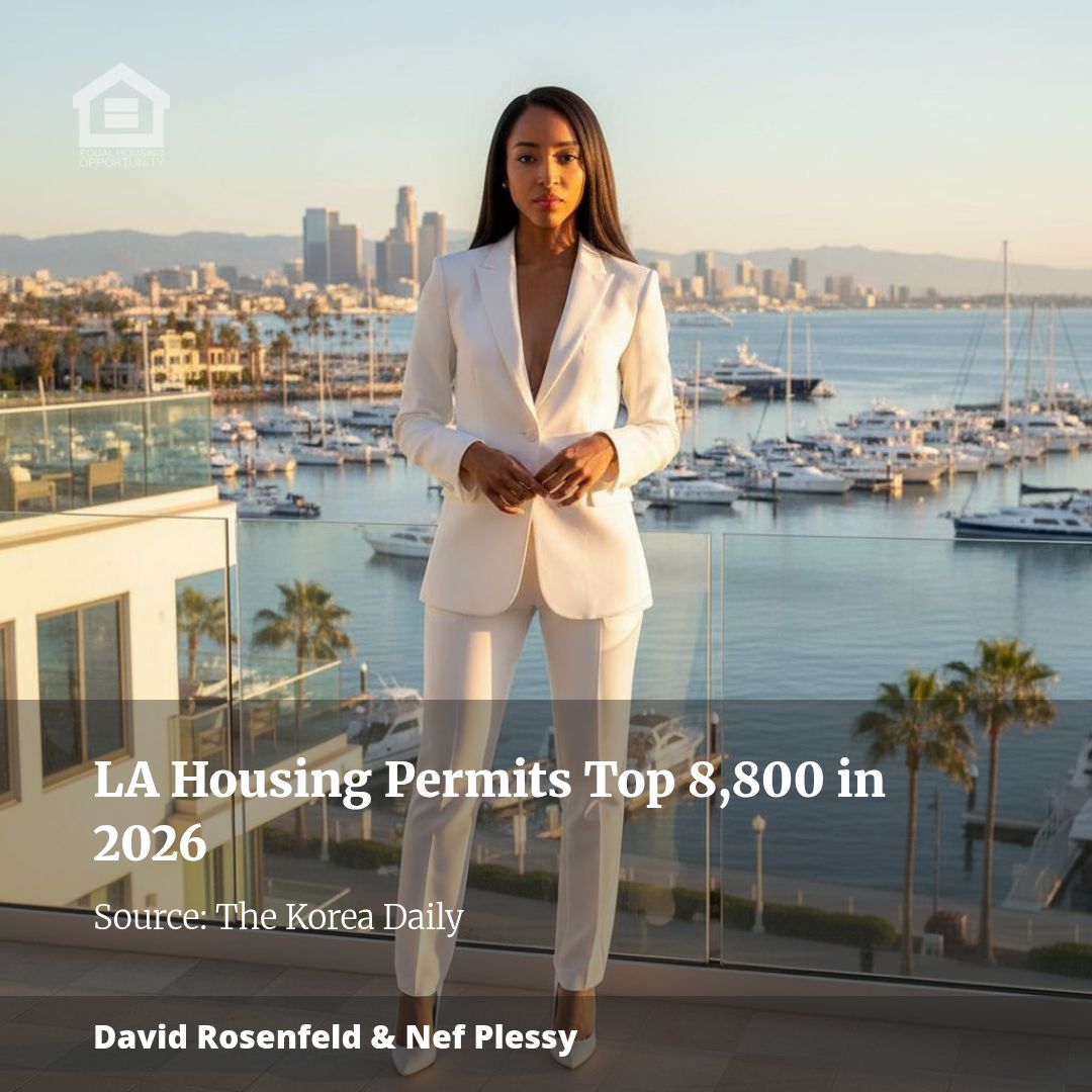 LA Housing Permits Surge Past 8,800 Units in First Half of 2026