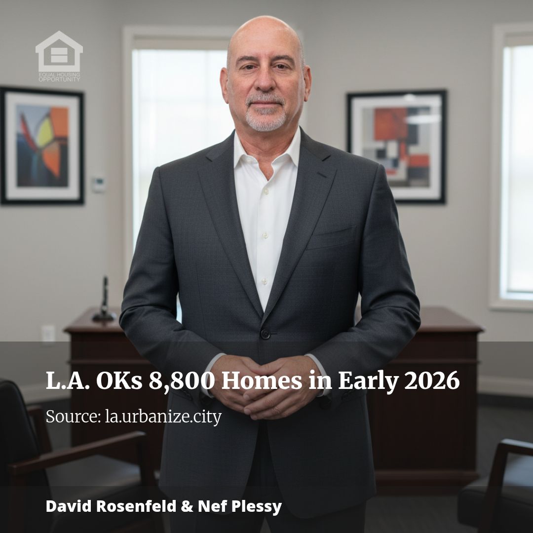 Report: L.A. permits 8,800 homes in the first half of 2026